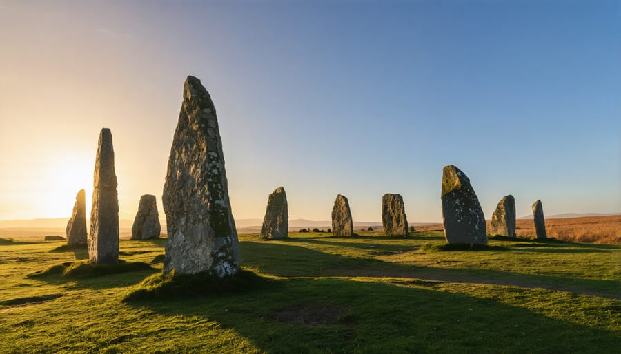 Historic stone circle monument demonstrating the endurance of natural stone through millennia