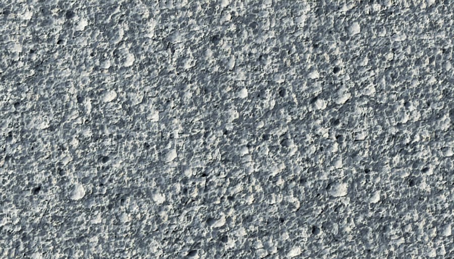 Magnified image of natural stone surface texture highlighting its moisture-regulating properties
