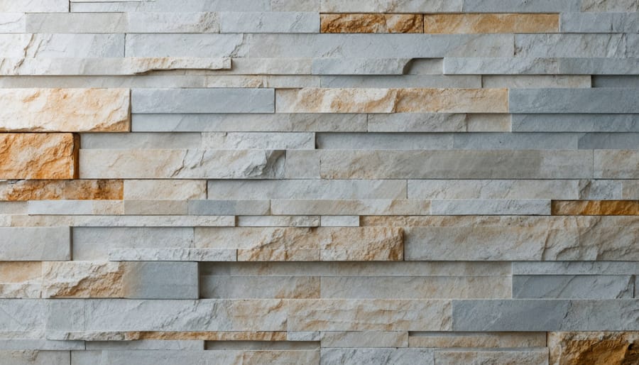 Close-up of protective sealant application on natural stone surface
